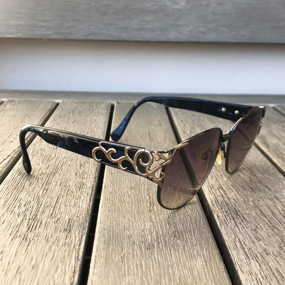 YSL Blue Vintage Sunglasses